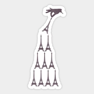 Eifel Tower Tower Sticker